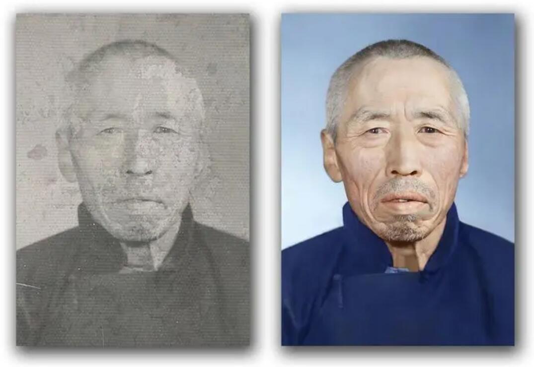 尖山破损照片修复-56